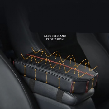 Leather Car Armrest Seat Box Cover