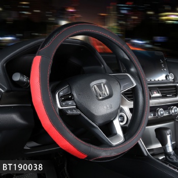 Massage Steering Wheel Handle Cover Black