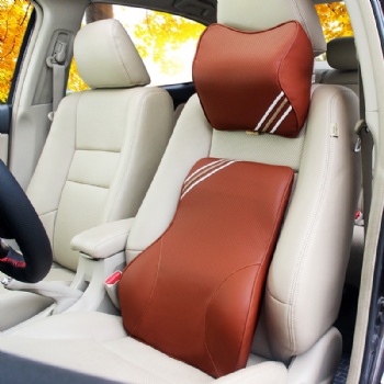 Sport Car Pillow Set Lumbar Support Cushion