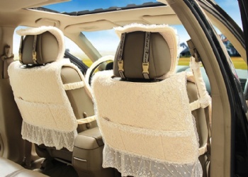 Lace Car Seat Cover Set For Women