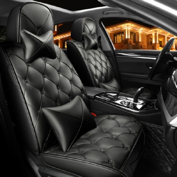 New Design Car Seat Cover Full Set Leather