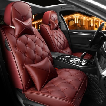 New Design Car Seat Cover Full Set Leather