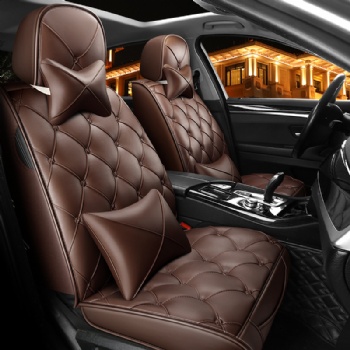 New Design Car Seat Cover Full Set Leather